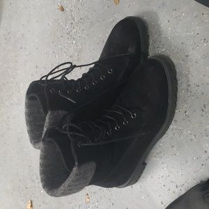 Torrid velour boots